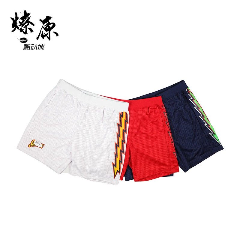 燎原 Supreme 18SS Bolt Basketball Short Lightning Sports Basketball Shorts