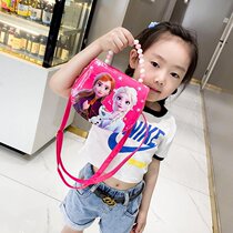 Frozen Aisha Princess Childrens Bag Girls Cute shoulder bag Little Girl Fashion Western Hand bag Tide