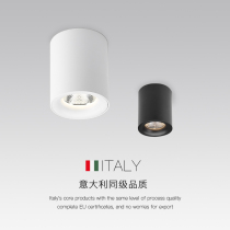 Min Fitting Cylinder Light Led Home Living Room Square Hallway Aisle Light Without Main Light Bucket Liner Light Single Head Cob Spotlight