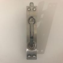 Fireproof door Stainless steel latch Mother door double door invisible latch Buyang fireproof door latch Heaven and earth dark latch