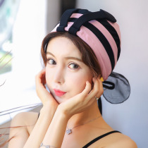 Swimming cap female hair dedicated not to the head cute Korean Japanese face small Big Head Bee adult tide fabric