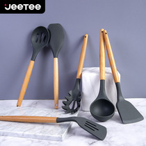 Jeetee Silicone Spatula spoon set Non-stick special cooking spatula high temperature resistant multi-purpose kitchen tools