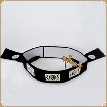 Yinlong New Opera costume belt Peking opera Yue Opera General General belt modified Python Black Jade soft belt