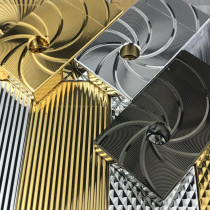 Sharp Wolf handmade ultra-thin copper Lang sound retro kerosene lighter fashion personality creative custom gift for boyfriend