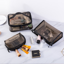 Transparency Makeup Bag Women Ins Wind Super Fire Small Number Portable Large Capacity Travel Cashier Bag Box Carry-on Bag