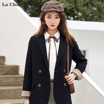 Lashabelle 2022 Spring new black professional temperament small suit jacket female casual design Western suit