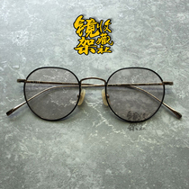 Kaneko gold glasses KV81 pure titanium ultra-light Japanese handmade frame fidelity 