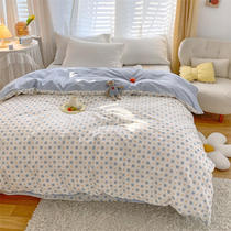 Pure cotton is a single piece of 100 whole cotton single 1 8m covered 220x240 double fresh minimalist wind 2 2x2 4