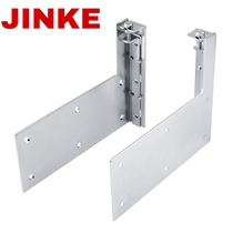 Cabinet heavy-duty adjustable lifting code bathroom hanging cabinet load-bearing hanging code accessories TV cabinet wall hanging installation fixed hanging code