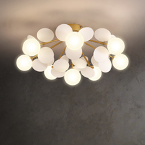  Ceiling lamp bedroom lamp modern simple 2021 new warm and romantic childrens room girl ins net red light