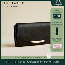 TED BAKER ladies fashion simple long cowhide wallet
