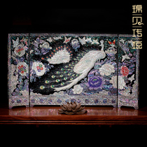 Jin Bei legend Luodan lacquerware Chinese style Chinese retro business gifts furniture decoration screen ornaments send leaders