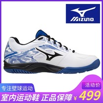 Mizuno Mizuno Squash Shoes Primary School Children Children and Adolescents Men and Women Non-slip Breathable Professional Indoor Sneakers