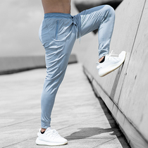 SHUONG sports training hard pull trousers elastic fitness thin quick dry casual slim feet casual slim feet pants