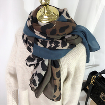 BAO WEN scarf female Korea East Gate 2020 new cotton linen winter Korean version of the scarf color versatile BAO WEN shawl