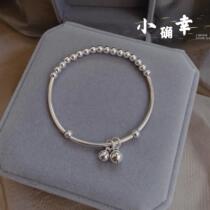 Bell Hand Chains Chains Little Fresh Mori Department Talking Ball Transfer Everest 925 Pure silver bracelet Women sending gifts