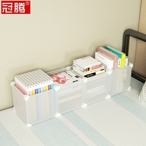 Dormitory bed bookshelf College student dormitory room with shelf bedside storage rack simple bookcase