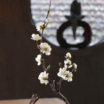 Chinese classical simulation Lam blossom living room floral set ornaments interior decoration insert dried flowers fake silk blossoms plum branches