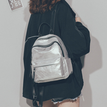 If Wind Fashion Double Shoulder Bag Women 2020 New Japan-ROK Fashion 100 Hitch Small Backpack Casual Trendpack Travel Bag