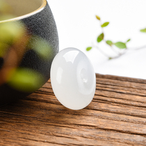 Kaiyun Pingan buckle White Jade Pingan Buckle pendant pendant pendant micro-flaw clearance special price