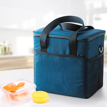 New multi-functional portable insulation bag lunch box bag aluminum foil thickened lunch bag work with lunch box pocket portable shoulder back