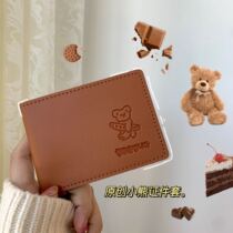 Moon God girl original Korean bear drivers license set driving license set