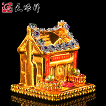 Ceramic gold and silver warehouse burial goods Gold House Silver House burial burial ornaments funeral supplies