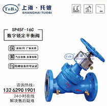 SP45F-16C digital locking balancing valve flow balancing valve DN50 80100125150200250