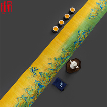 Tea mat Zen table flag classic ancient painting tea mat tea set accessories tea table cloth kung fu tea table cloth Chinese tea flag R