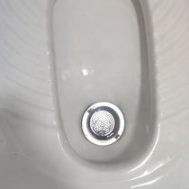 Toilet squatting filter screen anti-falling things squatting toilet squatting toilet hair anti-blocking artifact stainless steel anti-blocking mesh plug