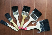 Marine brush Pig brush Glue paint brush Black brush Brown brush Cleaning brush 1 1 5 2 2 5 3 4 5 inches