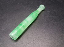 Ice species floating flowers jadeite cigarette holder jade old dry cigarette holder hand roll lengthened filter tip antique leak old objects