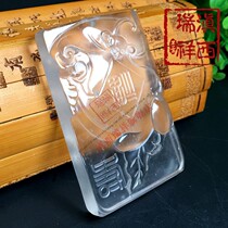 Ruixiang Ruixiang and Jade Symbiosis Carving Fushou Pendant Brand Male Necklace Female Cargo Water Moyu Stone Couple