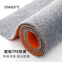 tpe carpet resistant to dirty grey water suction non-slip mat Sub-stairs bedrooms full of commercial kitchen door opening floor cushions soundproof