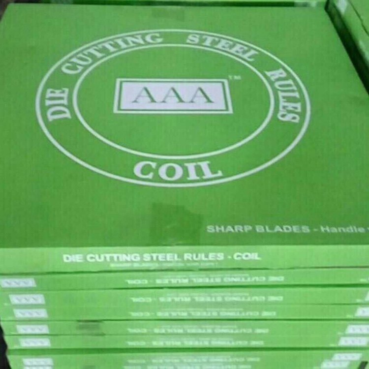 Steel Knife Line Die Cutting Knife Black and White Disc Knife Sticker Blade Printing Consumables Die Cutting Indentation Knife Line