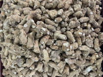 Authentic American ginseng branch grain head Changbai Mountain flower flag 500g special grade slice Western three whole root