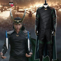 Spot Thor 3 gods Twilight cos evil God Loki with full Cosplay clothing