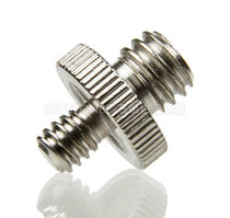 1 4 male head screw Adapter 3 8 male head screw double male disc screw 4th to 8th 3 photography accessories