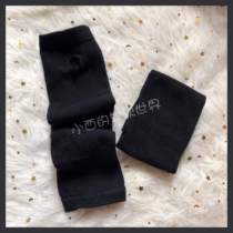 Xiaoxis soft world Japanese Harajuku style mix and match cool black half-finger hand sleeve sleeve cover