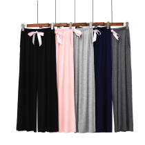 Summer thin womens pajamas modal pants stretch casual home trousers