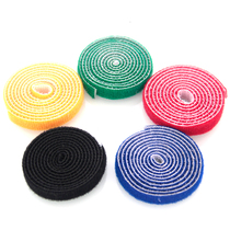 5 m back-to-back Velcro cable tie machine room binding tape 5 m by wire tie wire harness cable tie tape 1-2cm wide tie fiber cable tie cable tie 1 meter price