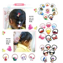 Korean girl hair accessories headwear Princess Hairband cute children do not hurt hair tie hair rubber band headstring hair set