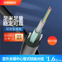 Tanghu GYXTW center tube light armored outdoor 4-core multimode fiber optic cable 6 8 12-core outdoor fiber optic cable four-core multimode