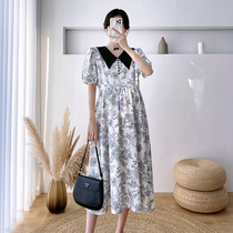 Pregnant Woman Summer Dress Superior Sensministresses 2022 New Dresses Big Code Loose slim Fashion Chauma Snowspun Liandress