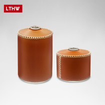 Luteng outdoor fire Maple gas tank protective cover G2G5 anti-collision anti-drop leather case love Road passenger retro atmosphere air tank cover