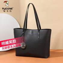 Woodpecker Tote Bag Large Capacity Bag Women 2021 New Fashion Shoulder Bag Women Simple Hand bag Women Big Bag