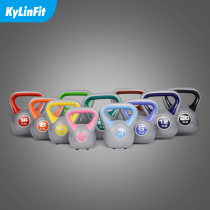 Kettlebell fitness womens mens home competitive kettlebell ball lifting pot dumbbell Arm muscle fitness equipment Hip shaping