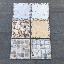 Cobblestone Tossed Crystal Brick 300x300mm Crystalized Kitchen Guard Balcony Garden Anti-Slip Floor Tile Blue Mediterranean Style