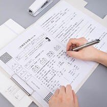 Able A3 exam paper splint folder Student stationery paper finishing clip classification plywood can be spread for students with book