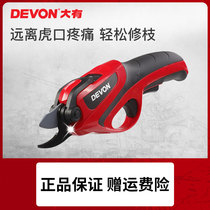 Dayou lithium electric scissors 8301-Li-4-14 Household floral pruning machine Garden gardening tools Pruning shears